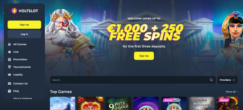 voltslot casino Gameplay
