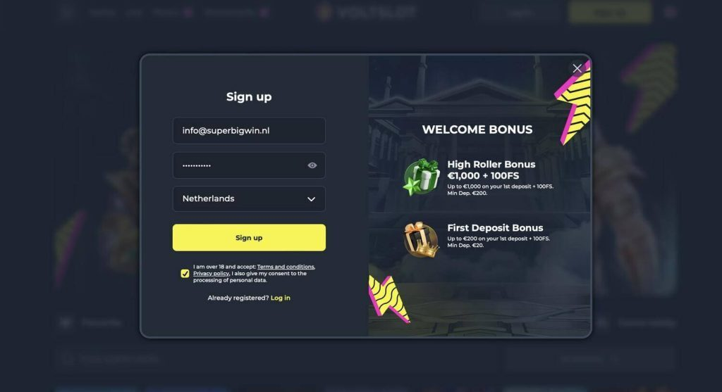 voltslot casino Gameplay