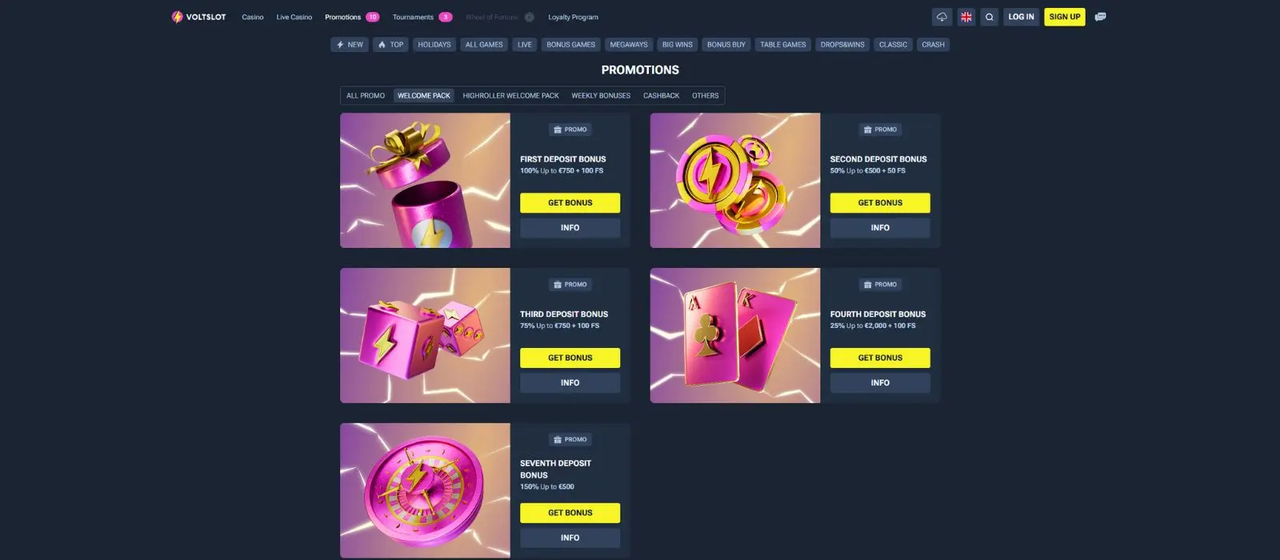 voltslot casino Gameplay