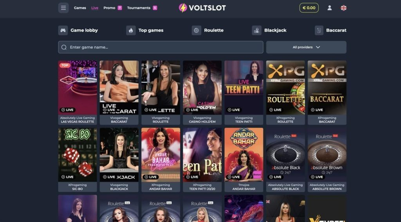 voltslot casino Gameplay