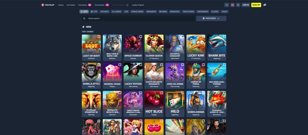 voltslot casino Gameplay